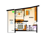 Appartement 1 Chambre