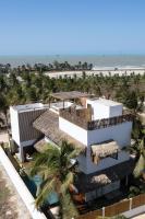 Villa Aura, piscina privativa e rooftop com vista excepcional pro mar, 150m do mar e do Rancho do Kite, Praia do Prea - Chambres d’hôtes Preá