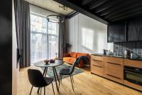 Stylish loft with terrace Paupys, Old town - B&B Vilnius