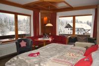 Studio-Apartment mit Balkon und Blick auf die Berge