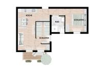 Appartement met 2 Slaapkamers en een Balkon 1