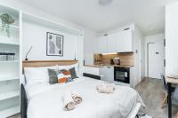 Deluxe Studio met Queensize Bed 
