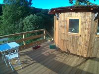 Cabane Perchée dans la prairie de l'ancien moulin - Ferienwohnung Valmont