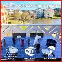 "LE LAC A LA MER" Appartement cosy, 4 personnes, vue sur lac, WIFI gratuit - Bed and Breakfast
