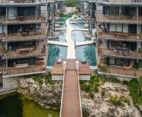 Waterworld Tulum 2BR w Cenote -Lagoons - Big Gym - Chambres d'hôtes Tulum