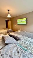Habitación doble para 4 personas cerca del aropuerto - B&B