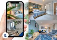 2-Bedroom Cosy, Spacious, & Modern City Apartment, Prime Location! Sleeps 6, Southampton Ocean Village - by Blue Puffin Stays - Bed and Breakfast Southampton