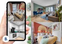 Ocean Village 1-Bedroom Luxurious, Stylish & Cosy Apartment, Central Location in Southampton, Sleeps 4 - by Blue Puffin Stays - B&B Southampton