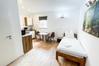 Apartment mit Gartenblick