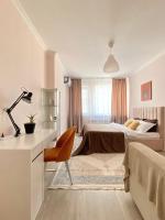 Однокомнатная квартира с видом на Ботанический сад - Chambres d'hôtes Astana