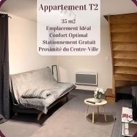 B&B Roanne - Appartement 2 pièces RDC en duplex vue cour Parking Gratuit à 20mètres - Bed and Breakfast Roanne