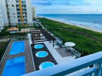 Apê pé na areia com vista mar e próximo ao Beto Carrero - Condomínio Vila Açoriana - B&B Barra Velha