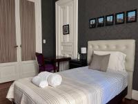 Deluxe Einzelzimmer mit Balkon und Gemeinschaftsbad