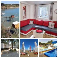 B&B Saint-Brevin-les-Pins - HOME-COSY - 6 pers - 40 m2 3 CH - 2 SDB et 2 WC - Bed and Breakfast Saint-Brevin-les-Pins