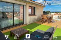 T2 Toit-Terrasse Canet - Plage à 5 min à pieds - Ferienwohnung Canet-en-Roussillon