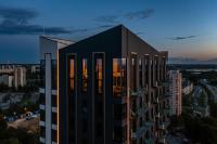 Elegant Seaview Penthouse 3BR Ensuite Luxury Retreat with Sauna and Free Parking - Ferienwohnung