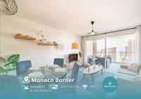 5mn Monaco - Terrasse - Vue mer - Parking - BD - Ferienwohnung Beausoleil