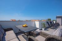 Große Dachterrasse mit Meerblick - B&B Medulin