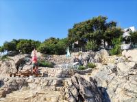 Family Seaside Holm Oak Villa with Private Rocky Beach - B&B