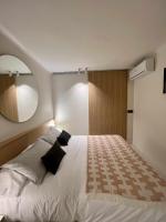 Zimmer mit Queensize-Bett