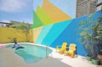 Walkable Rinconada Studio King Bed, Pool, Fast WiFi - Trees - B&B Puerto Escondido