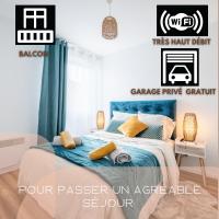 B&B Lille - Le Nid Douillet T2, Wifi, Parking privé gratuit - Bed and Breakfast Lille