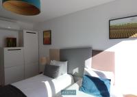 Deluxe Tweepersoonskamer met 1 of 2 Bedden en Uitzicht op het Zwembad