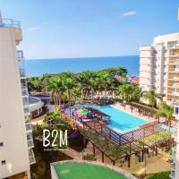 Incrível 3 quartos, Home Club, Beto Carrero, praia - B&B Penha