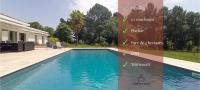 Magnifique villa 5 etoiles avec piscine privee parc 2 ha - B&B