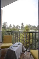 Vierbettzimmer mit Gartenblick