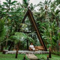 Delta Casa Ubud - Jungle Villas-Volcano View, Hot-Tub - B&B Gianyar