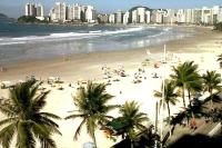 Apt perto do mar em Pitangueiras com estacionamento - Ferienwohnung Guarujá