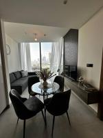 Prime 1BR in Sobha Hartland, Burj Khalifa view - Ferienwohnung Dubai