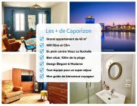 Caporizon-Le Perot-T2 au coeur du vieux port 100m plage - Chambres d'hôtes La Rochelle