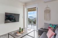 Fantastic sea view one-bedroom apartment - Lagonissi - B&B Lagonissi