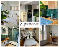 Le tropical - T2 42m2 - centre ville - parking - B&B