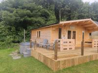 Luxury log cabin with wood fired hot tub - Bed and Breakfast