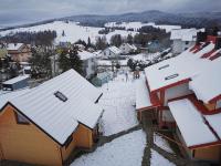Studio mit Bergblick