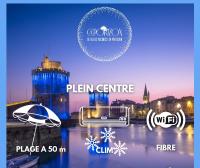 Caporizon-Le Perot-T2 au coeur du vieux port 100m plage - Chambres d’hôtes