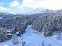 Appartement rénové au centre de La Tania avec parking - FR-1-568-47 - Chambres d'hôtes Courchevel 1550
