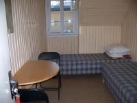 Chambre Lits Jumeaux Économique avec Salle de Bains Commune