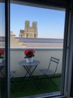 Studio cosy vue cathédrale - Ferienwohnung Reims
