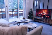 B&B Saint-Gervais-les-Bains - Studio cabine « Au Loup Blanc » - Bed and Breakfast Saint-Gervais-les-Bains