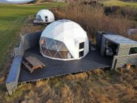 Eyja Mork - Aurora Dome with Private Bathroom and other facilities - B&B Hvolsvollur