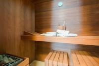 Premium Wellness Suite mit eigener Loggia, Terrasse, Sauna und Kamin