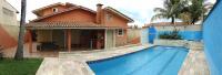 Paraíso Beira Mar, Casa Temporada Itanhaém, 30m Praia, Vista Mar, Piscina, Hidro, Wi-Fi 500 mb, Snooker, Churrasqueira, Garagem Grande, Lazer e Descanso - Chambres d'hôtes Itanhaém