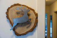 Apartment mit Gartenblick