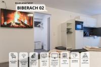 B&B Biberach an der Riß - RelaxApartment 2 Massagesessel SmartTV Küche - Bed and Breakfast Biberach an der Riß