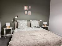 Appartement Premium avec Terrasse - Parking privatif Gratuit - Fibre Wi-Fi - À 2 min Centre-Ville Dole - Chambres d'hôtes Dole