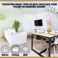 B&B Melun - LeCosyMelunais : Parking gratuit + Balcon aménagé - Bed and Breakfast Melun
